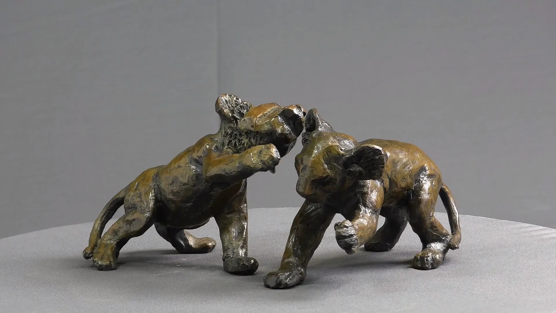 Deux lionceaux — vue 2